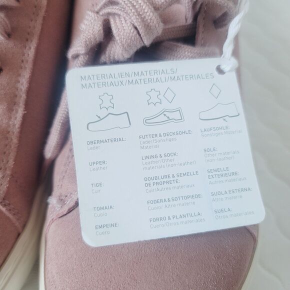 NWT Birkenstock Bend Low Pink Clay Suede Casual Sneakers Narrow Fit size 7 EU38 - Picture 6 of 16